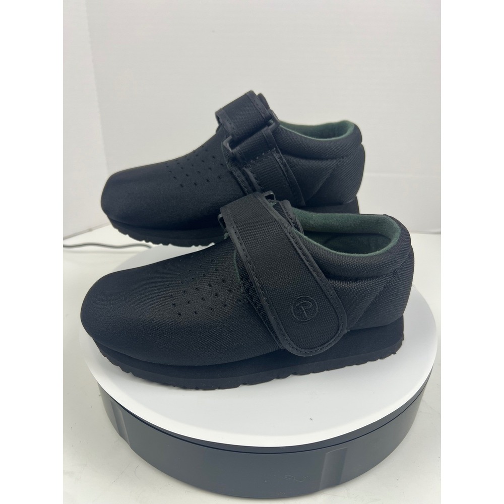 Pedors Womens 11W Men's 9W Black Comfort Diabetic Adjustable Strap Shoes - Picture 2 of 16